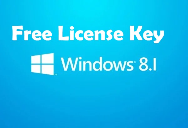 Windows 8.1 Free License Key